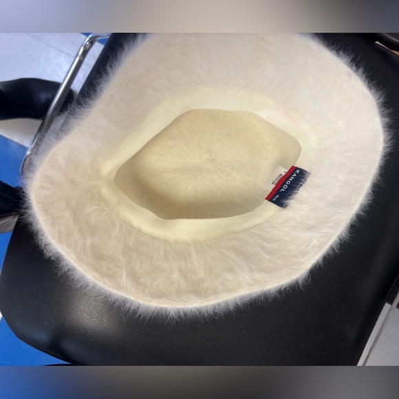 Kangol White Angira blend Fur Bucket Hat with Logo main image 8